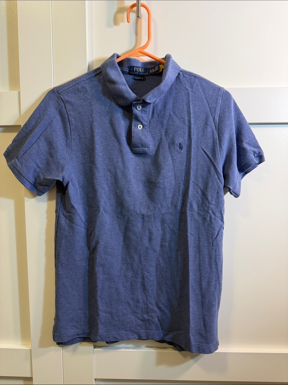 Polo by Ralph Lauren Classic Short-Sleeve Polo in Slate Blue